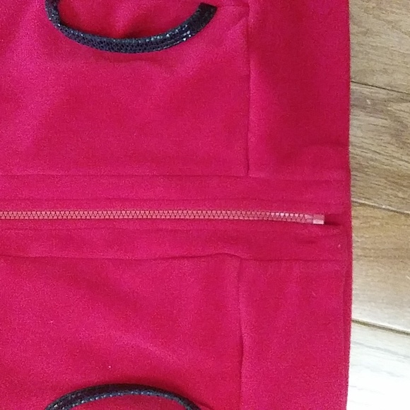 BEBE Sport Two Piece Sweat Suit, Women size M, Red - Picture 7 of 10